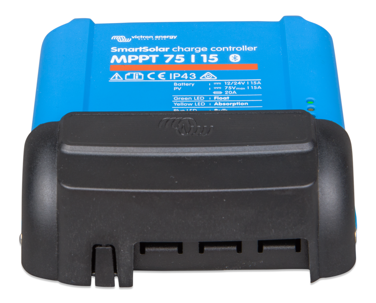 Victron MPPT WireBox-S 75/10–15 Terminal Cover — SCC950100000 — cover shown fitted to a controller; controller not included