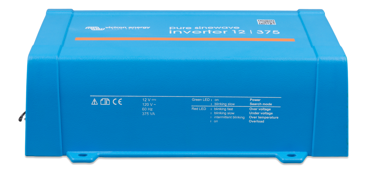 Victron 12/375 120V GFCI inverter PIN123750510 — manufacturer view