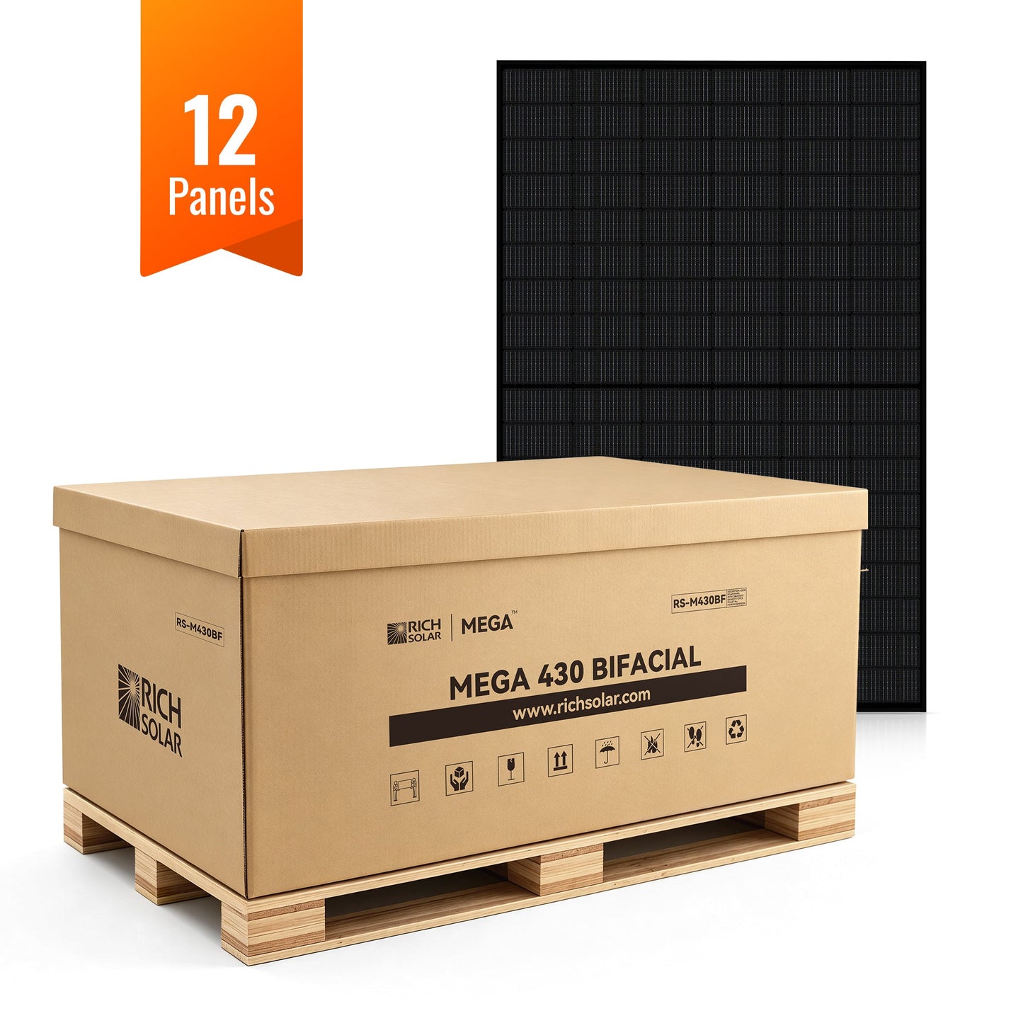 RICH SOLAR MEGA 430 BIFACIAL 430W Bifacial N-Type Solar Panel product image 6