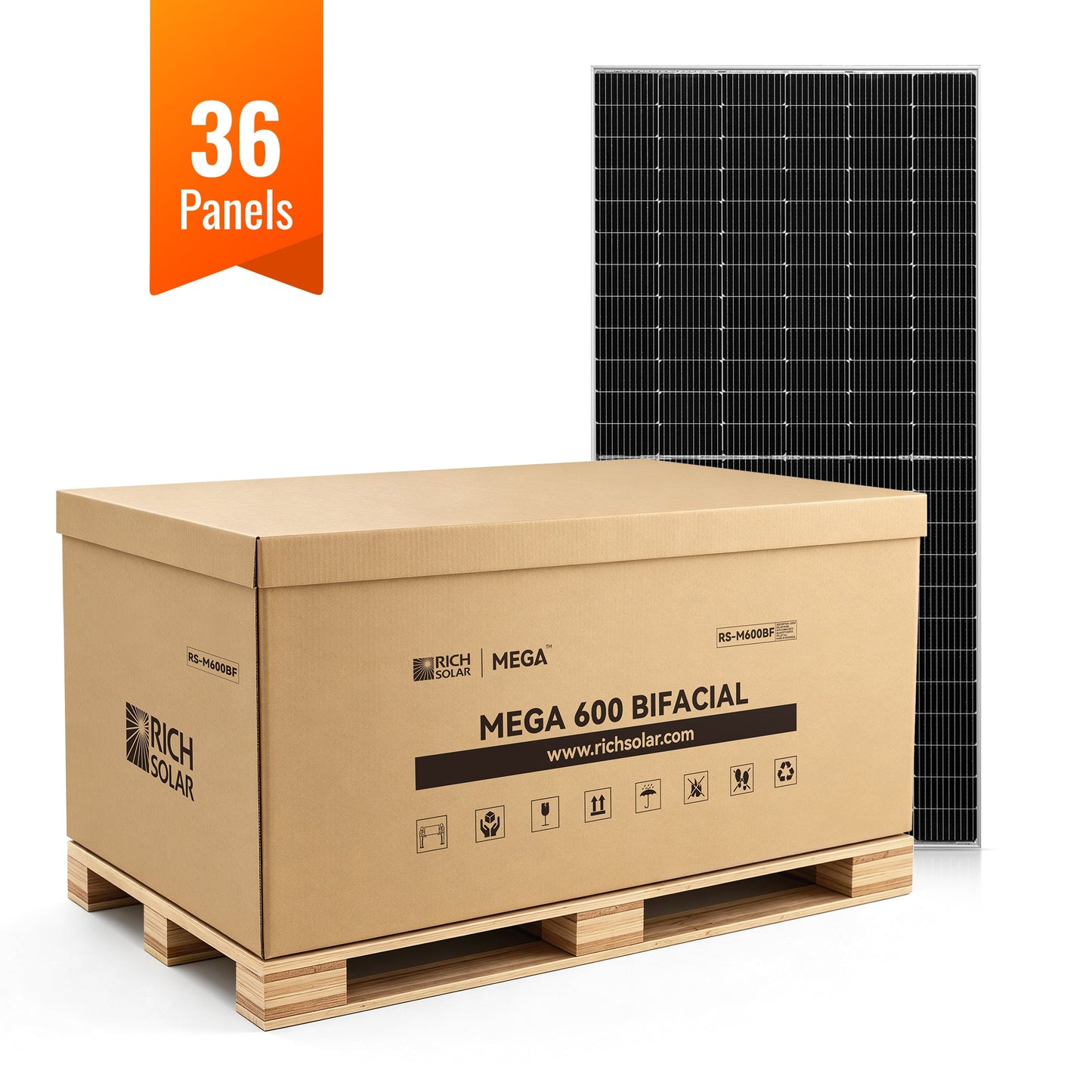 RICH SOLAR MEGA 600 BIFACIAL 600W Bifacial Solar Panel product image 8
