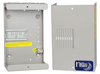 MidNite Solar MNBIGBABY Four-Position DIN-Rail Breaker Enclosure
