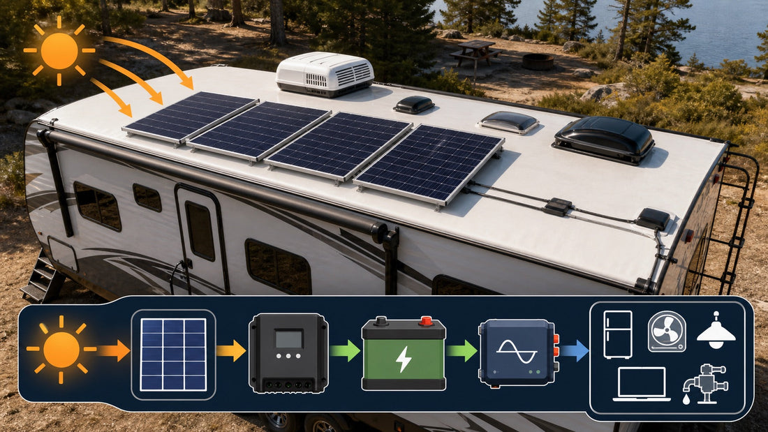 How Many Watts of Solar Do You Need for an RV? 200W–800W Guide