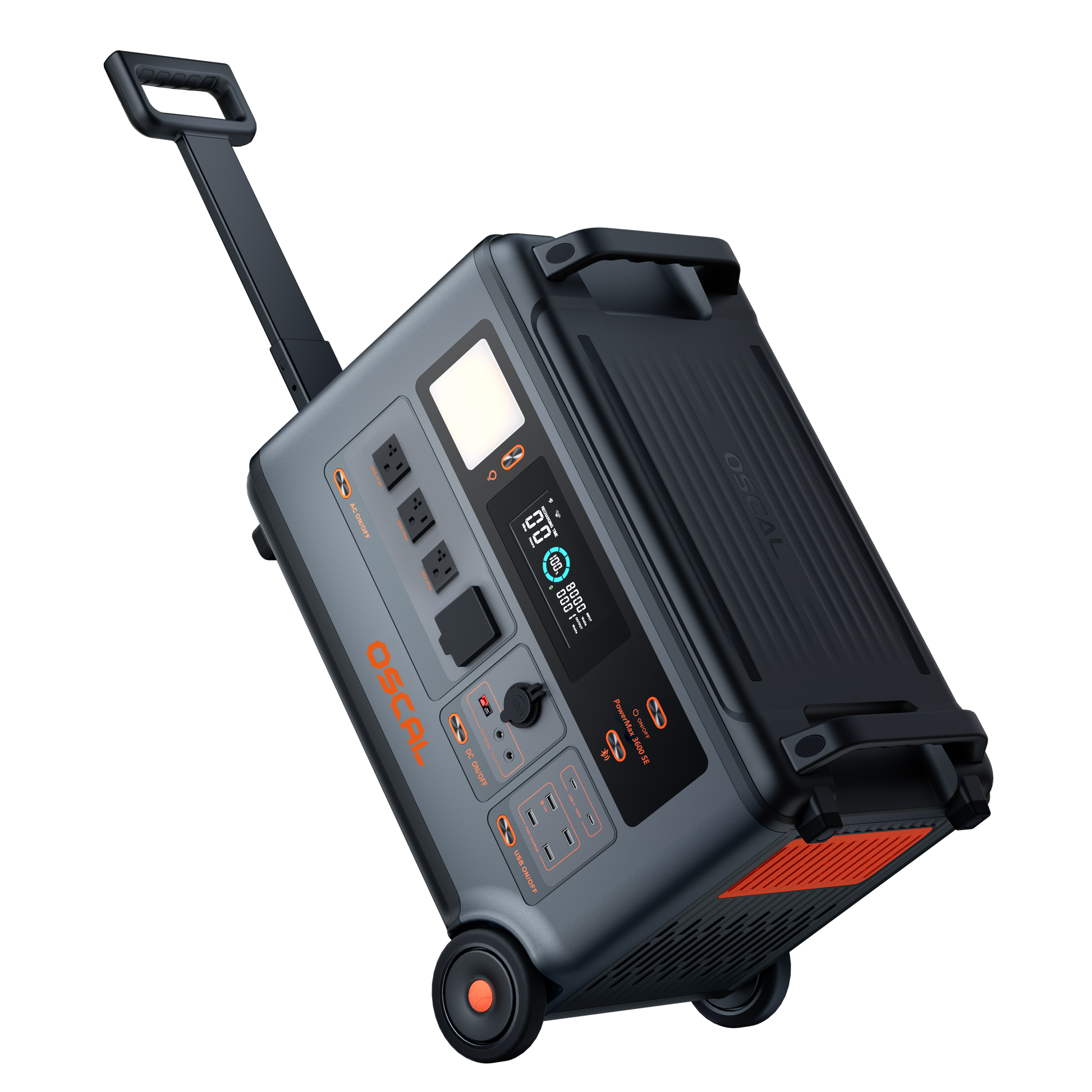 OSCAL PowerMax 3600 SE portable power station front view