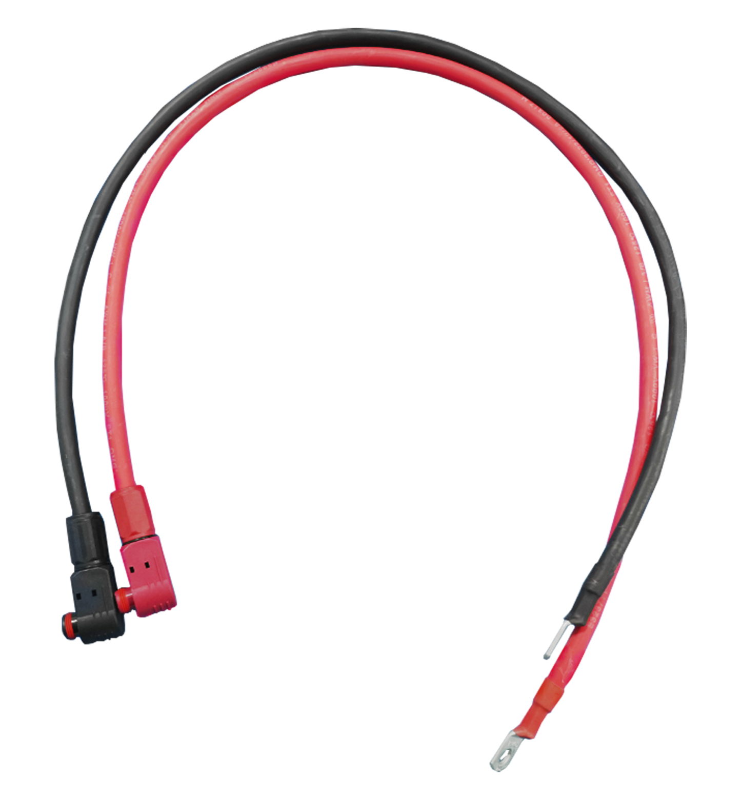 RUiXU S80 red-and-black 4 AWG 80 cm battery cable set