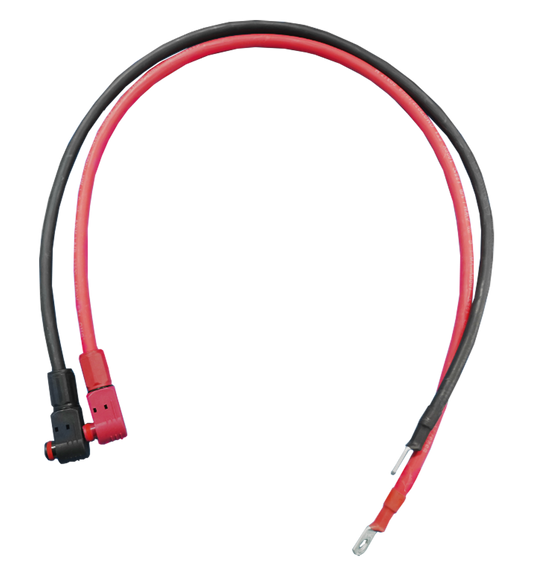 RUiXU S80 red-and-black 4 AWG 80 cm battery cable set