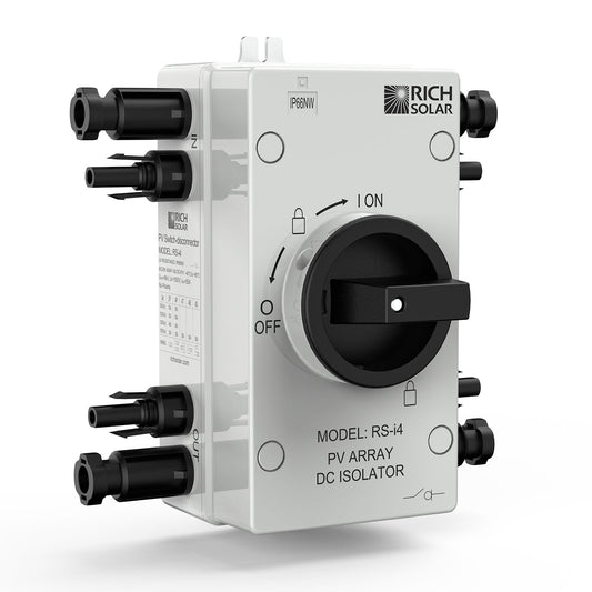 RICH SOLAR Solar PV DC Quick Disconnect Switch Solar Array DC Quick Disconnect Switch product image 1