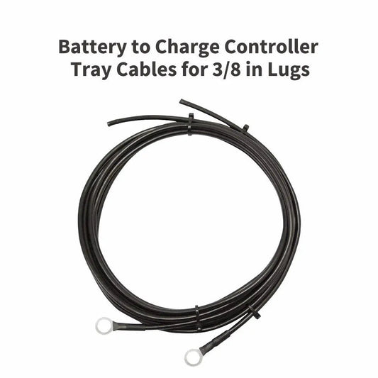 Renogy 8-Foot 10-AWG Battery-to-Controller Tray Cables (G2)