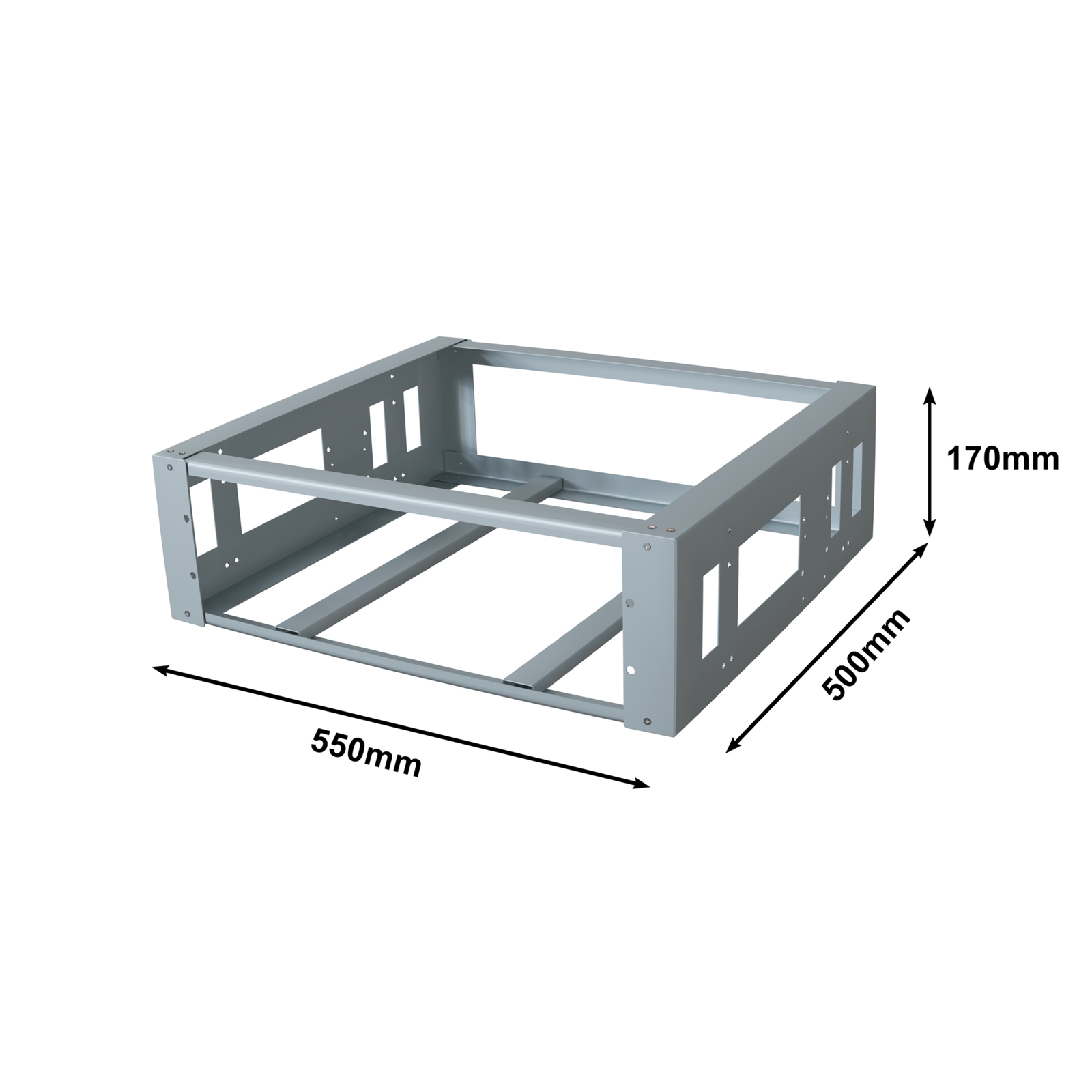 RUiXU bracket rack dimensions: 550 by 500 by 170 millimeters