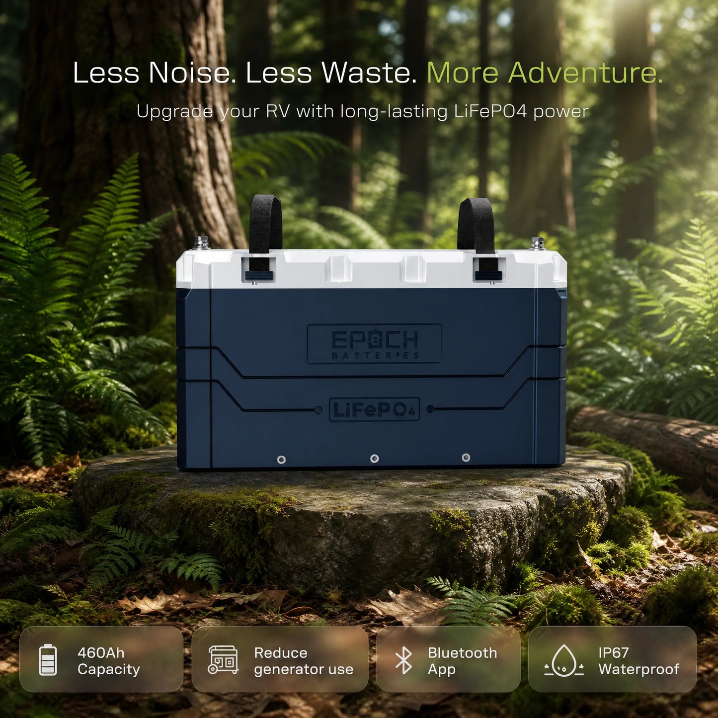 Epoch C12460A quiet lithium RV power creative