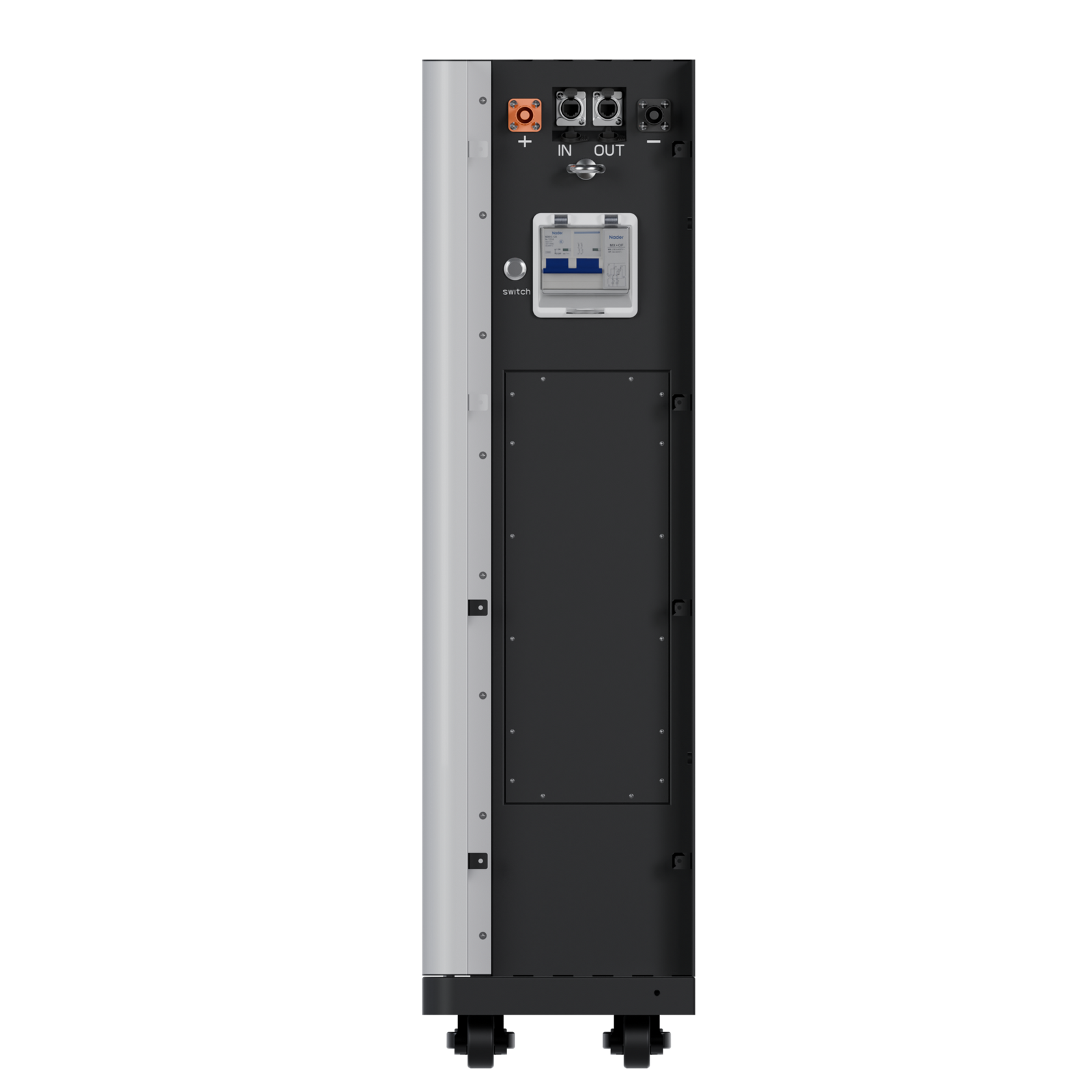 RUiXU Lithi2-16 rear connection and circuit-breaker panel