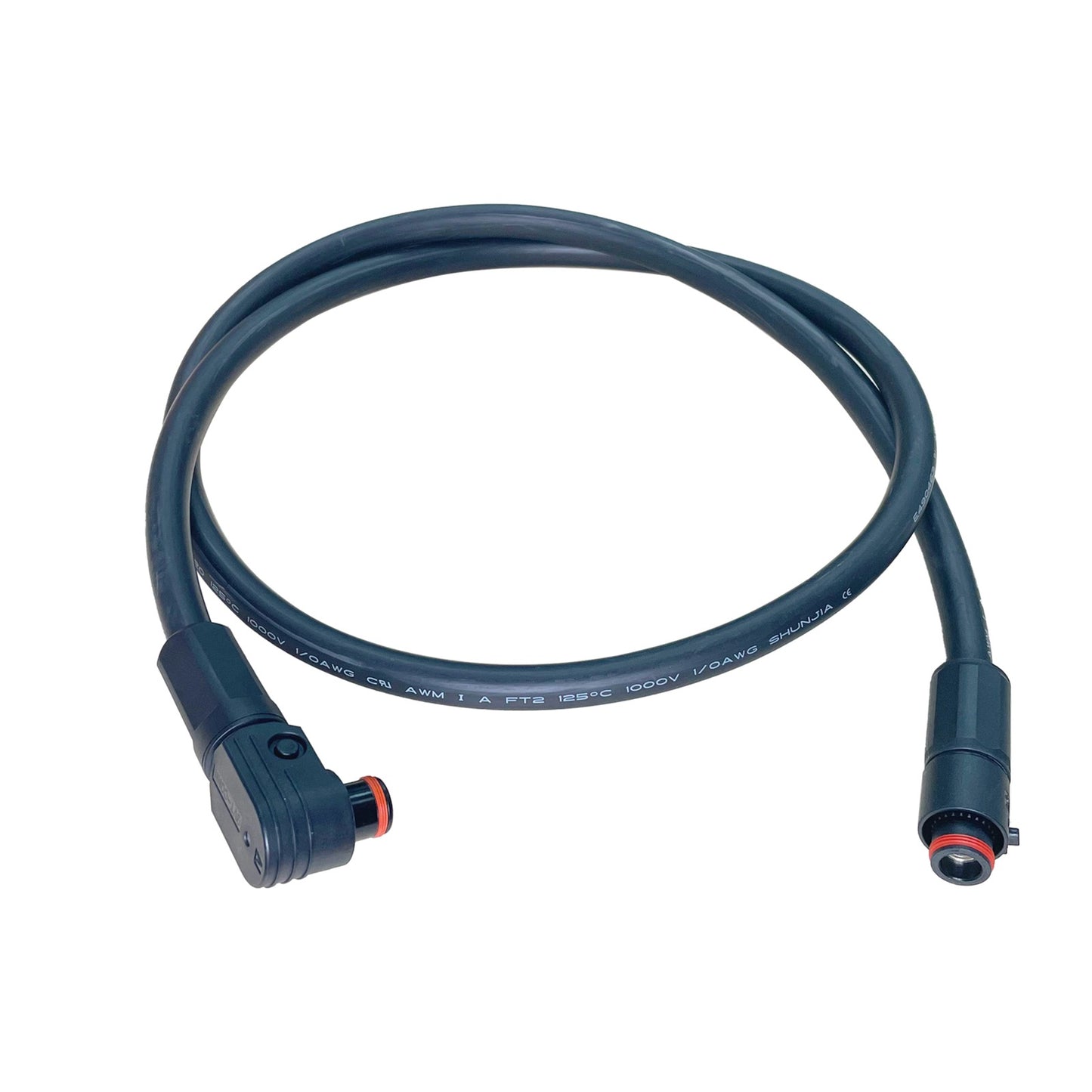 RUiXU PP200 black cable for the RX9MP busbar