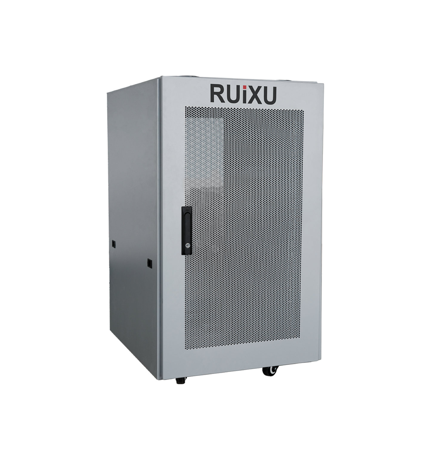 RUiXU RX6075100 6-slot battery cabinet front and side photo