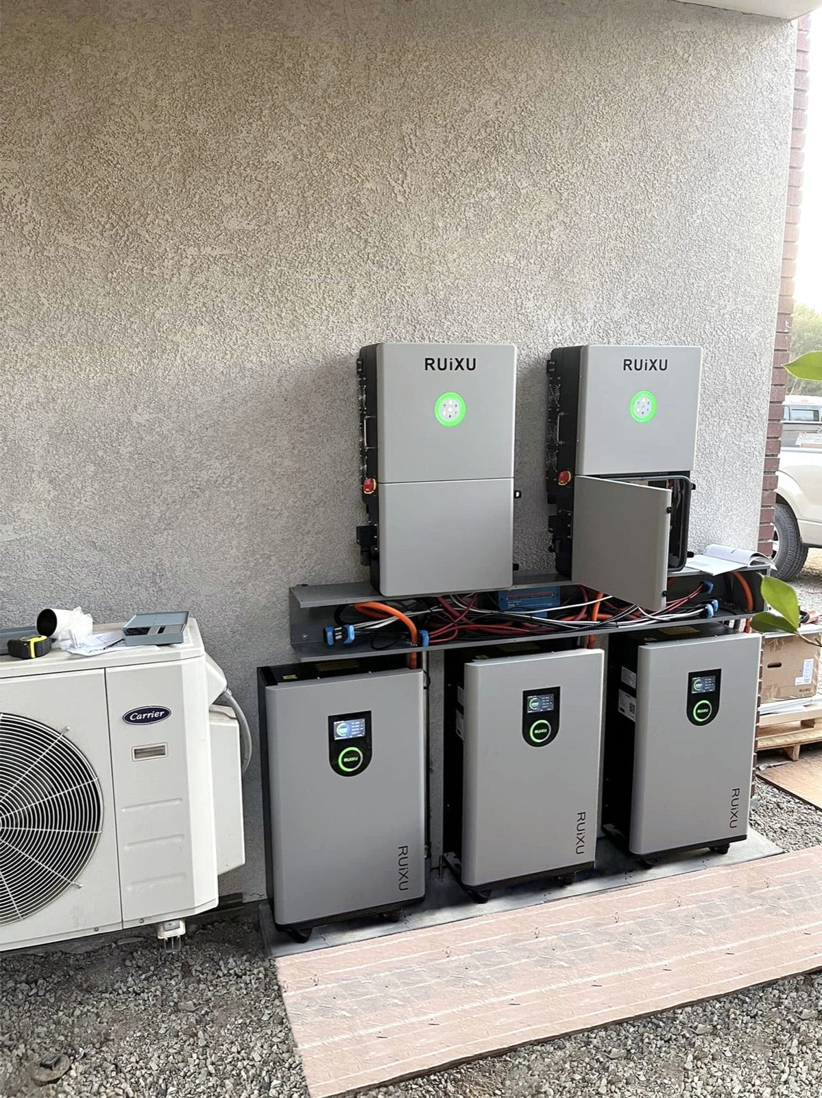 RUiXU RX-12K hybrid inverter feature graphic