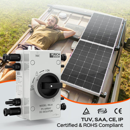 RICH SOLAR Solar PV DC Quick Disconnect Switch Solar Array DC Quick Disconnect Switch product image 7