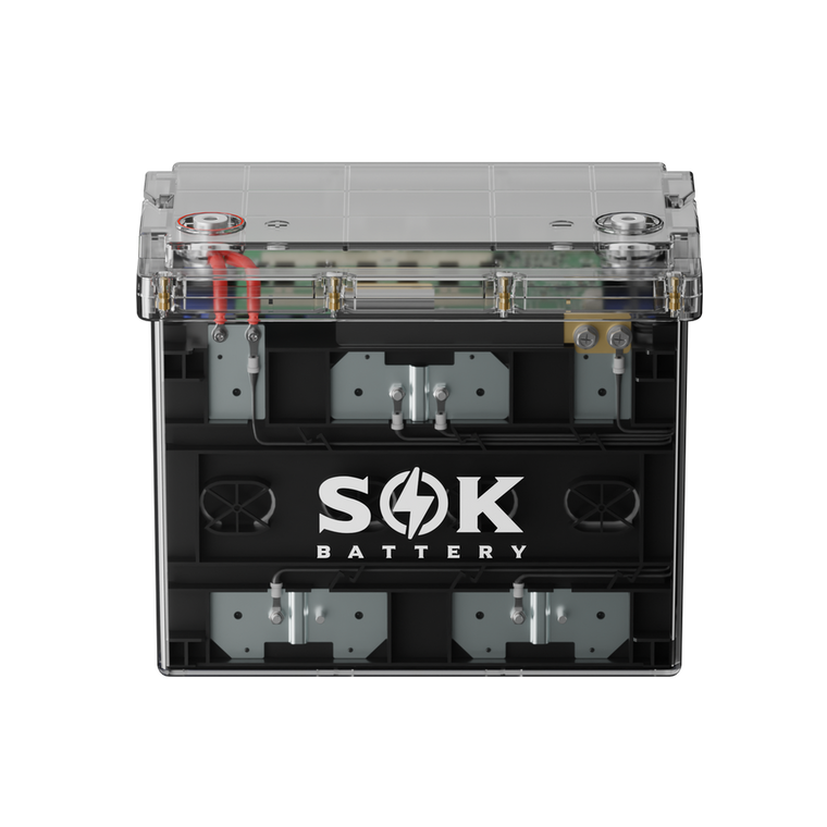 SOK SK12V100PC 12V 100Ah Group 24 Bluetooth LiFePO4 Battery