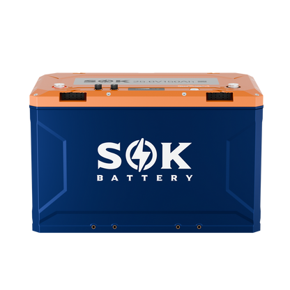 SOK Battery SK24V150PH 24V 150Ah Victron compatible LiFePO4 battery in rugged PC+ABS housing