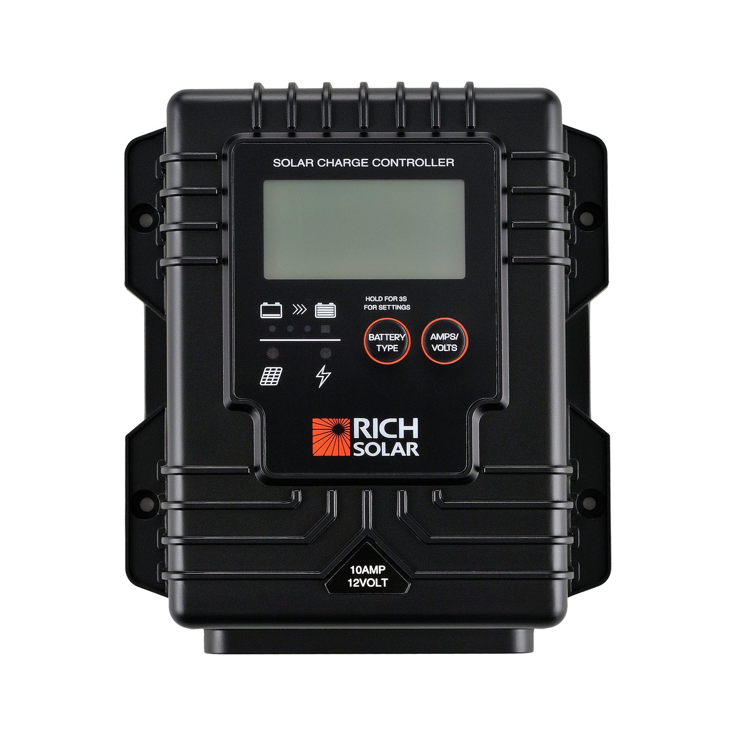 RICH SOLAR BRAVO Waterproof 10 10 Amp Waterproof PWM Solar Charge Controller product image 2