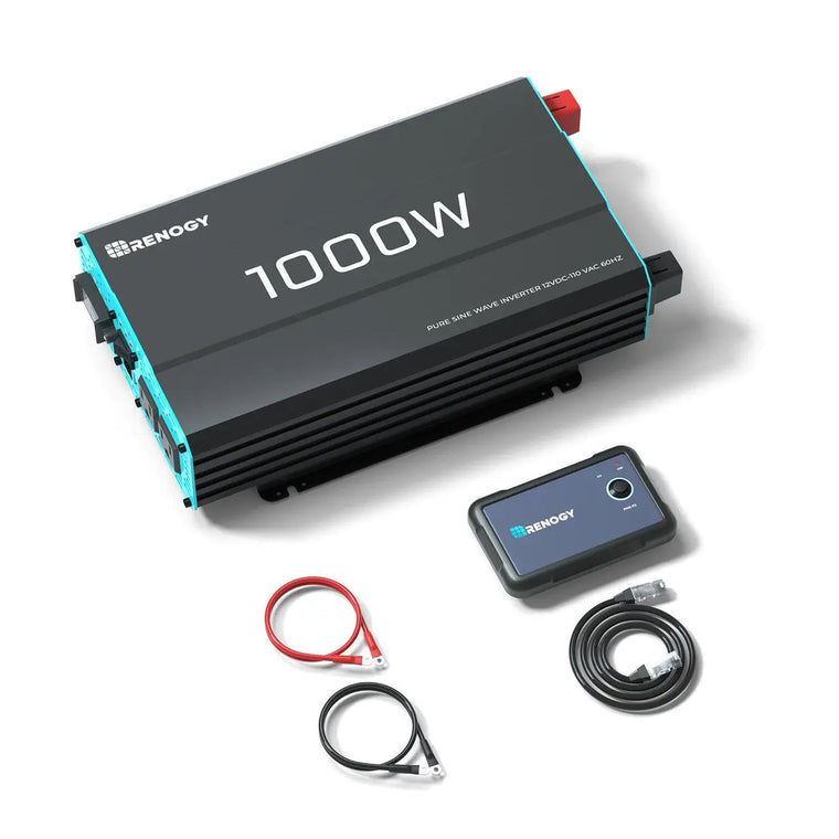 Renogy 1000W Pure Sinusoidal Inverter, 120Vac