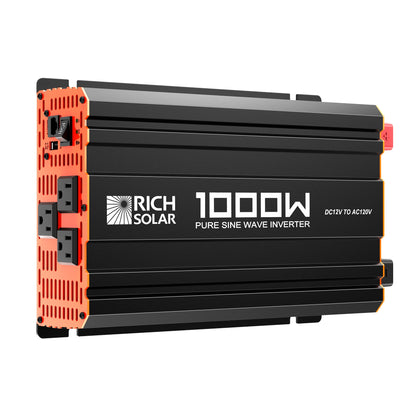 RICH SOLAR NOVA PURE 1K 1000W (1kW) 12V Industrial Pure Sine Wave Inverter product image 1