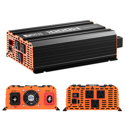 RICH SOLAR NOVA PURE 1K 1000W (1kW) 12V Industrial Pure Sine Wave Inverter product image 3