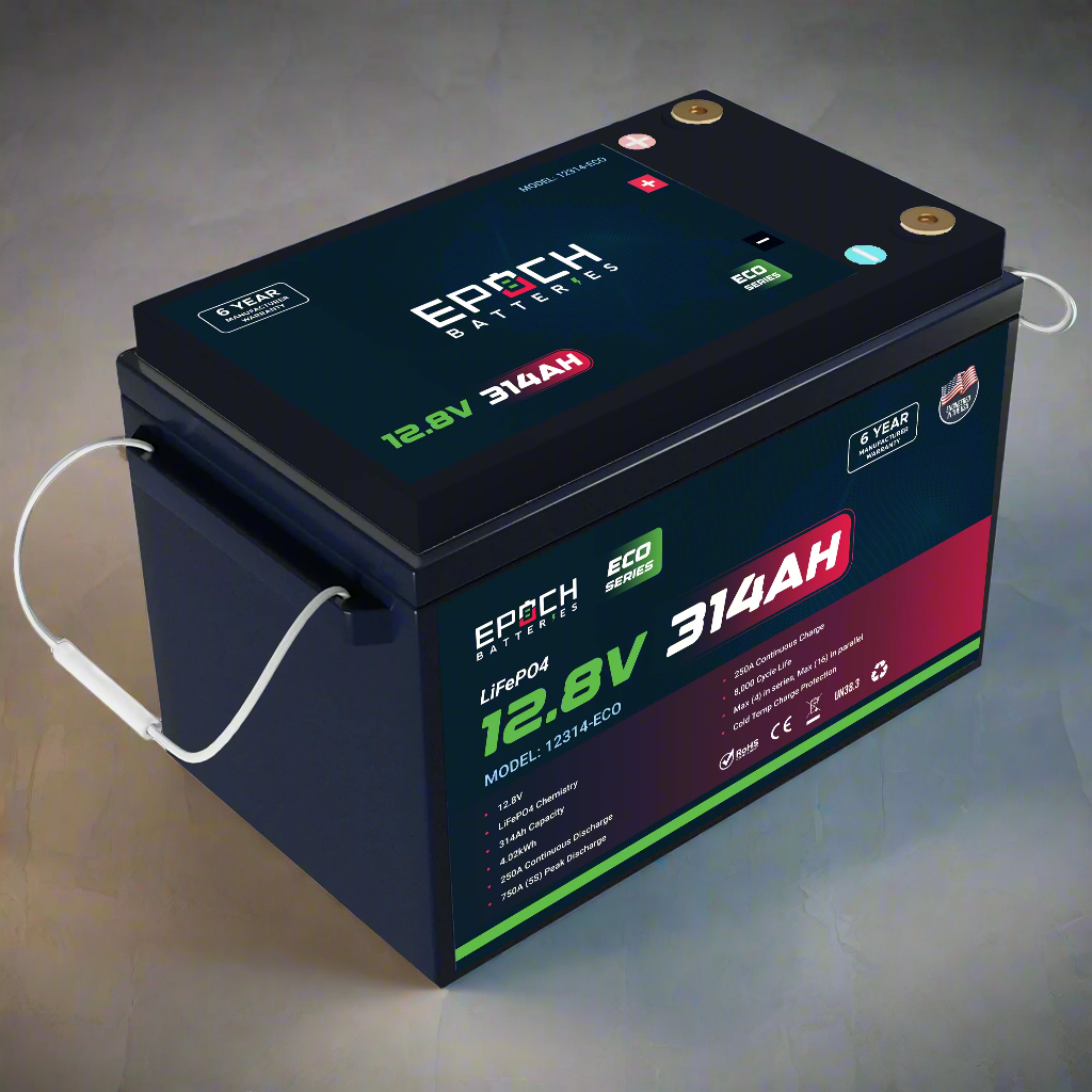 Epoch 12V 314Ah Eco Series LiFePO4 Battery (4.02kWh) - official product image 3