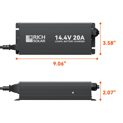 RICH SOLAR 12V(14.4V) 10A 100-240VAC product image 9