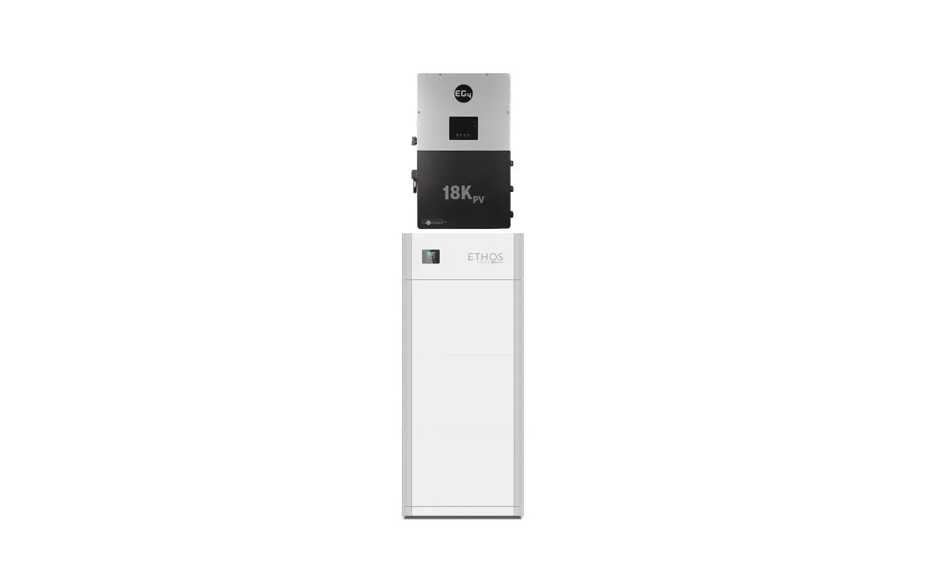 BigBattery ETHOS 15.36kWh + EG4 18kPV Kit — complete kit product view