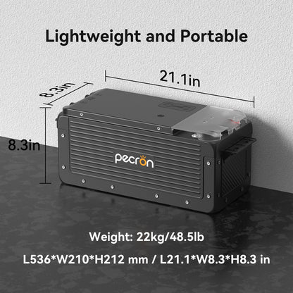 PECRON WB12200 dimensions and weight