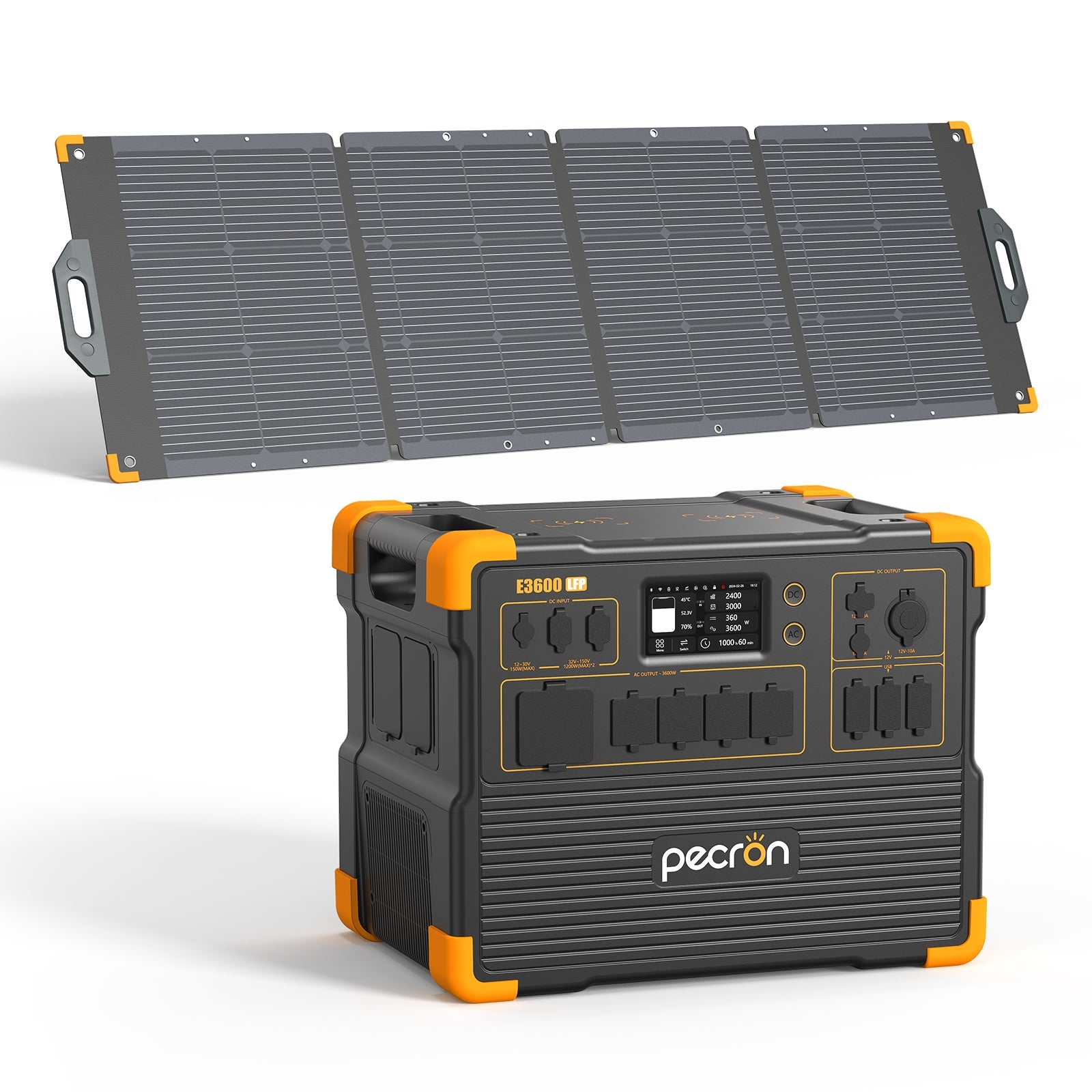 PECRON E3600LFP power station + 1× pv300 configuration