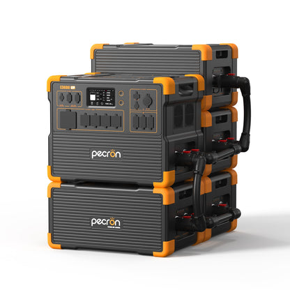 PECRON E3600LFP power station + 4× ep3800-48v configuration