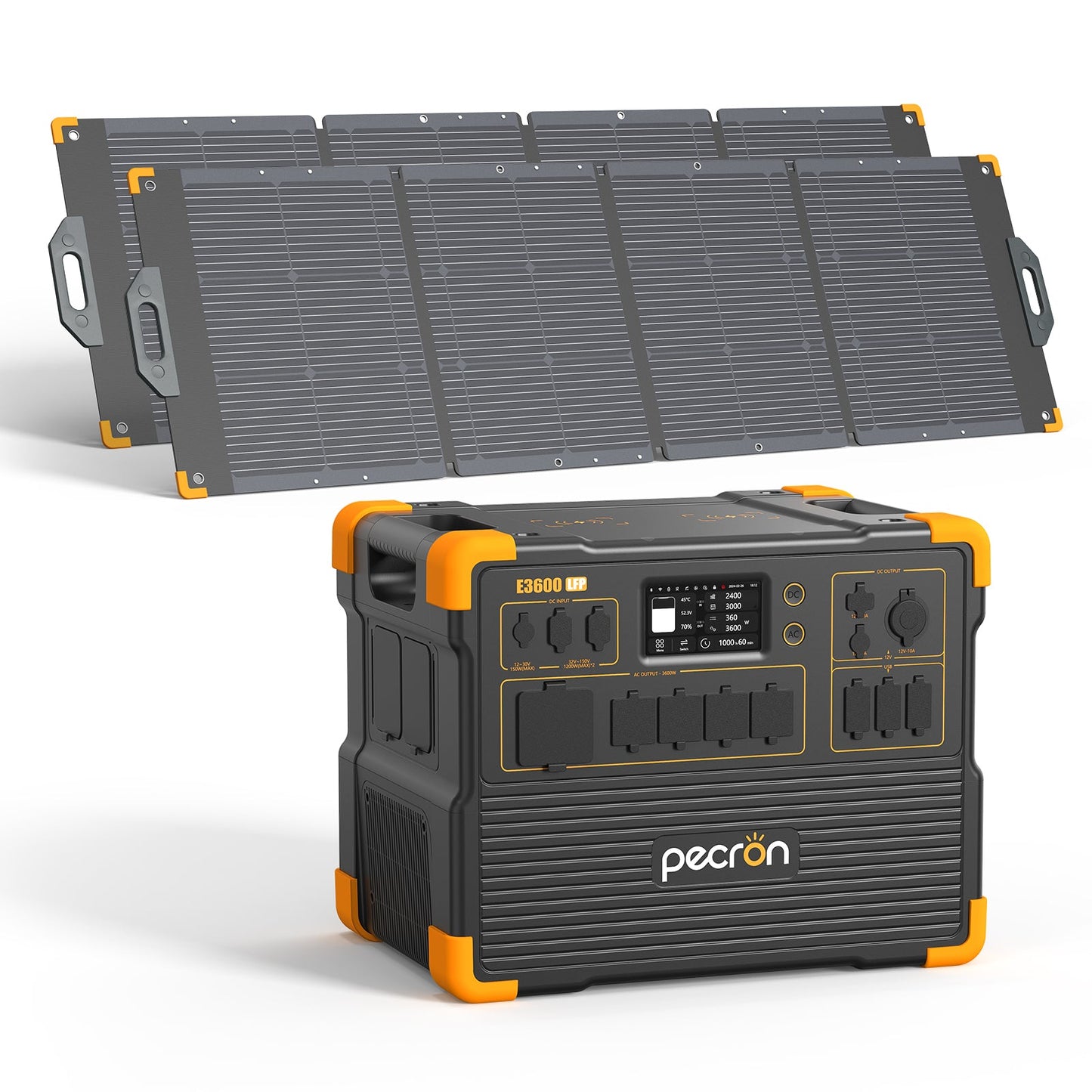 PECRON E3600LFP power station + 2× pv300 configuration