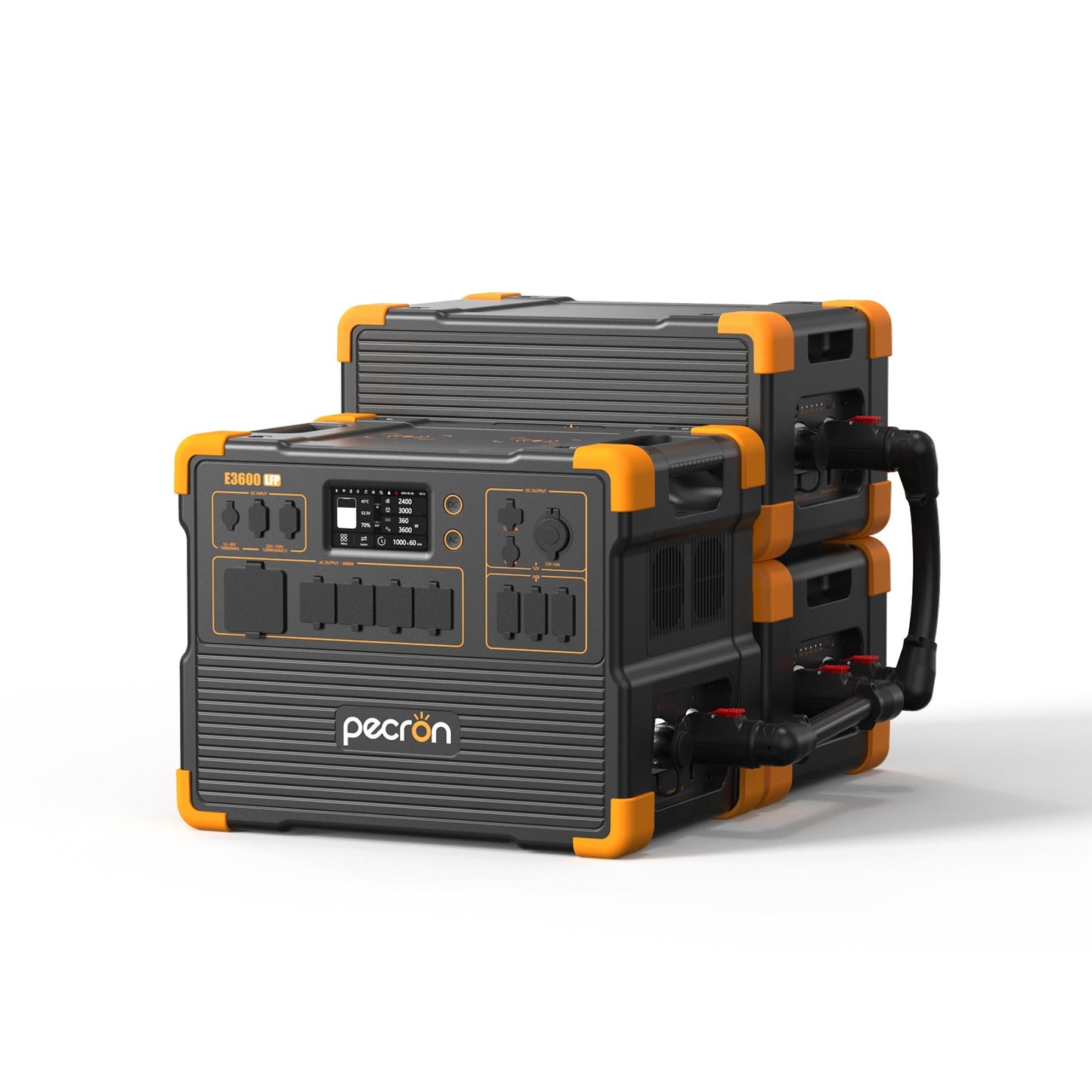 PECRON E3600LFP power station + 2× ep3800-48v configuration