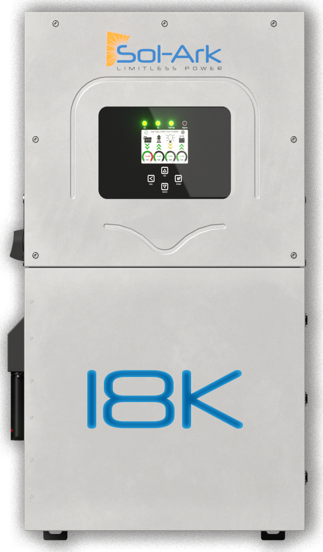 Sol-Ark 18K 18kW 48V Hybrid Inverter — 18K-2P