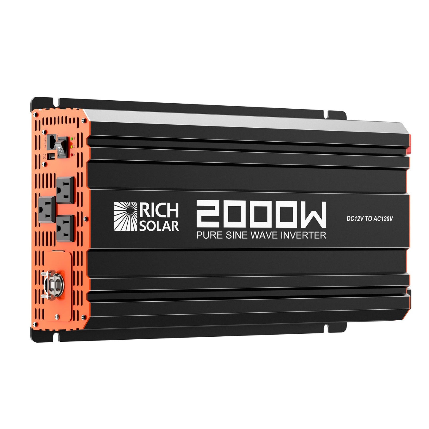RICH SOLAR NOVA PURE 2K 2000W (2kW) 12V Industrial Pure Sine Wave Inverter product image 1
