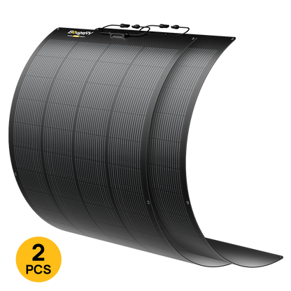 BougeRV Arch 2.0 100W N-Type Fiberglass Flexible Solar Panel — image 4