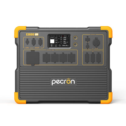 PECRON E3600LFP front display and controls