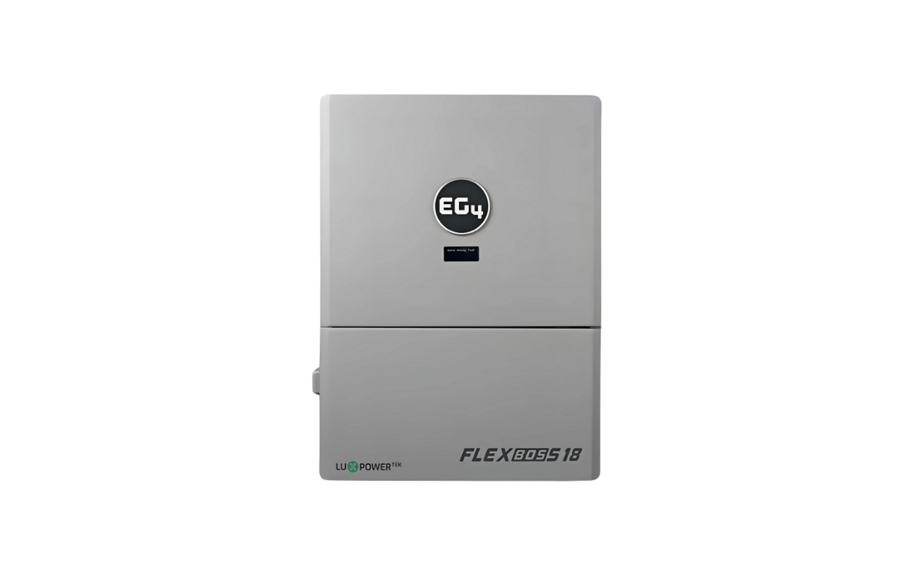 BigBattery ETHOS 30.72kWh Grid-Tied Battery & Inverter Kit — 6 ETHOS Batteries + 1 EG4 FlexBOSS18 Hybrid Inverter — product detail view