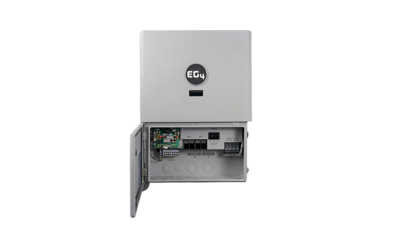 BigBattery ETHOS 15.36kWh Grid-Tied Battery & Inverter Kit — 3 ETHOS Batteries + 1 EG4 FlexBOSS18 Hybrid Inverter — product detail view