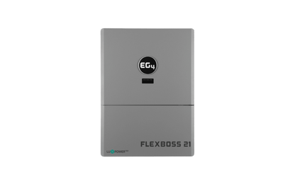 BigBattery ETHOS 20.48kWh Grid-Tied Battery & Inverter Kit — 4 ETHOS Batteries + 1 EG4 FlexBOSS21 Hybrid Inverter — product detail view