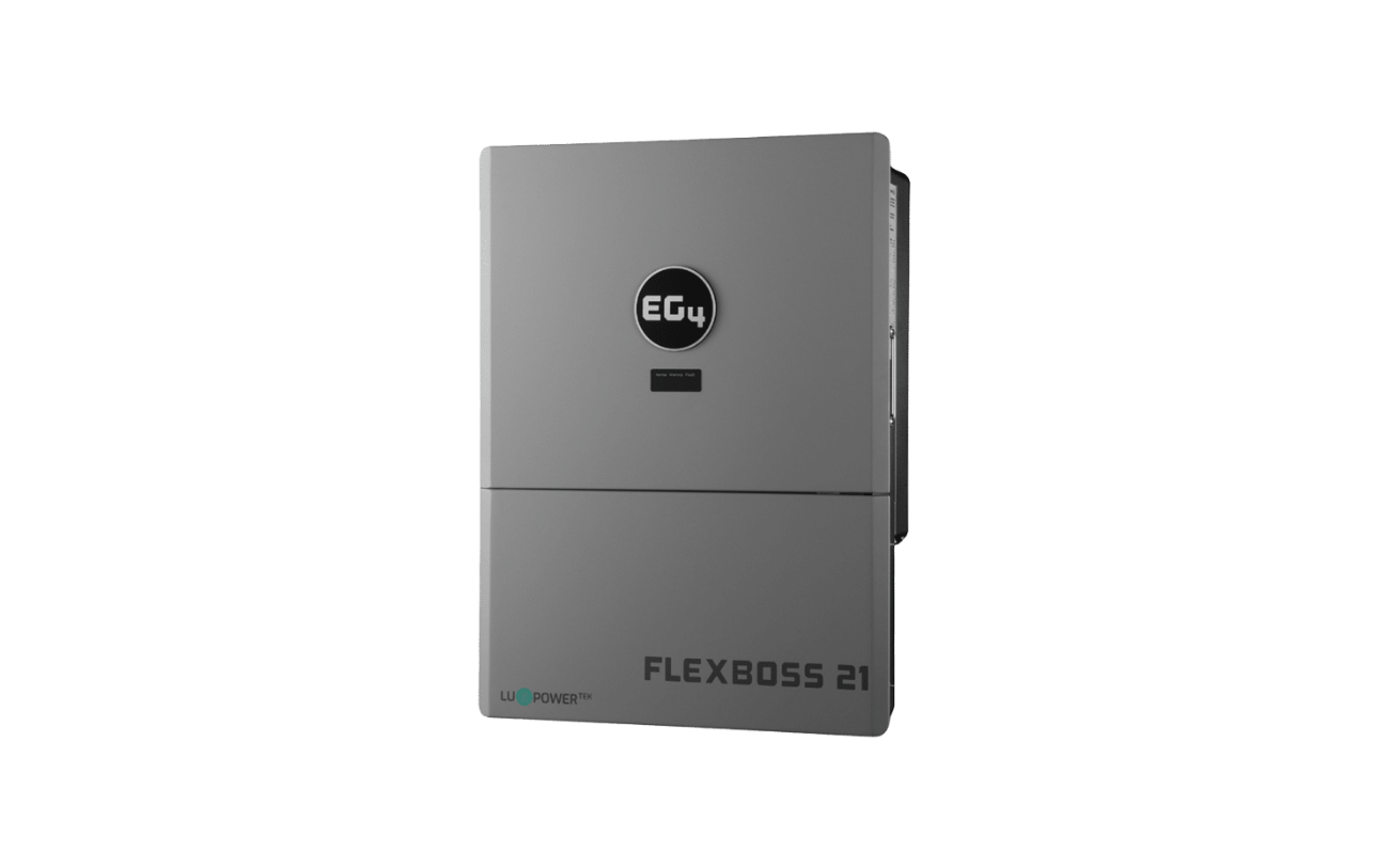 BigBattery ETHOS 10.24kWh Grid-Tied Battery & Inverter Kit — 2 ETHOS Batteries + 1 EG4 FlexBOSS21 Hybrid Inverter — product detail view