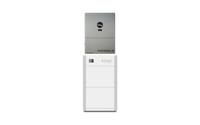 BigBattery ETHOS 10.24kWh Grid-Tied Battery & Inverter Kit — 2 ETHOS Batteries + 1 EG4 FlexBOSS21 Hybrid Inverter