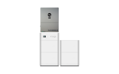BigBattery ETHOS 20.48kWh Grid-Tied Battery & Inverter Kit — 4 ETHOS Batteries + 1 EG4 FlexBOSS21 Hybrid Inverter — product detail view