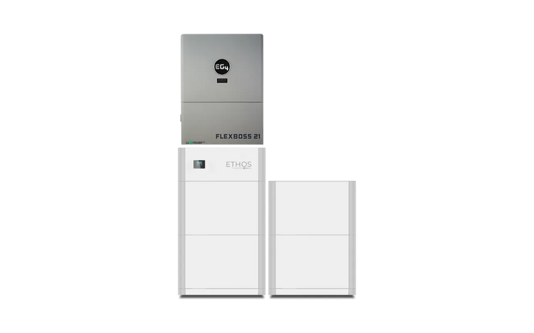 BigBattery ETHOS 20.48kWh Grid-Tied Battery & Inverter Kit — 4 ETHOS Batteries + 1 EG4 FlexBOSS21 Hybrid Inverter
