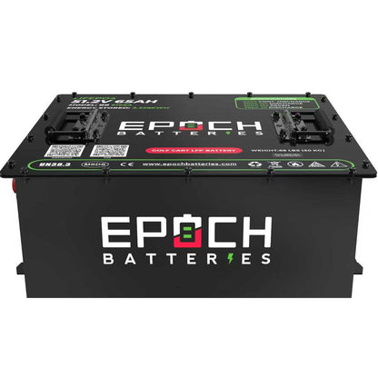 Epoch 48V 65Ah Golf Cart Battery Complete Kit - LiFePO4