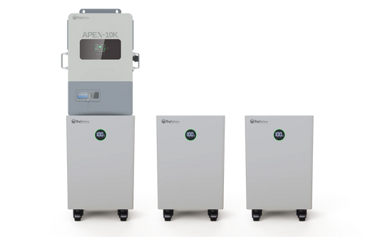 BigBattery NEXUS 42.9kWh + APEX-10K Kit — complete kit product view