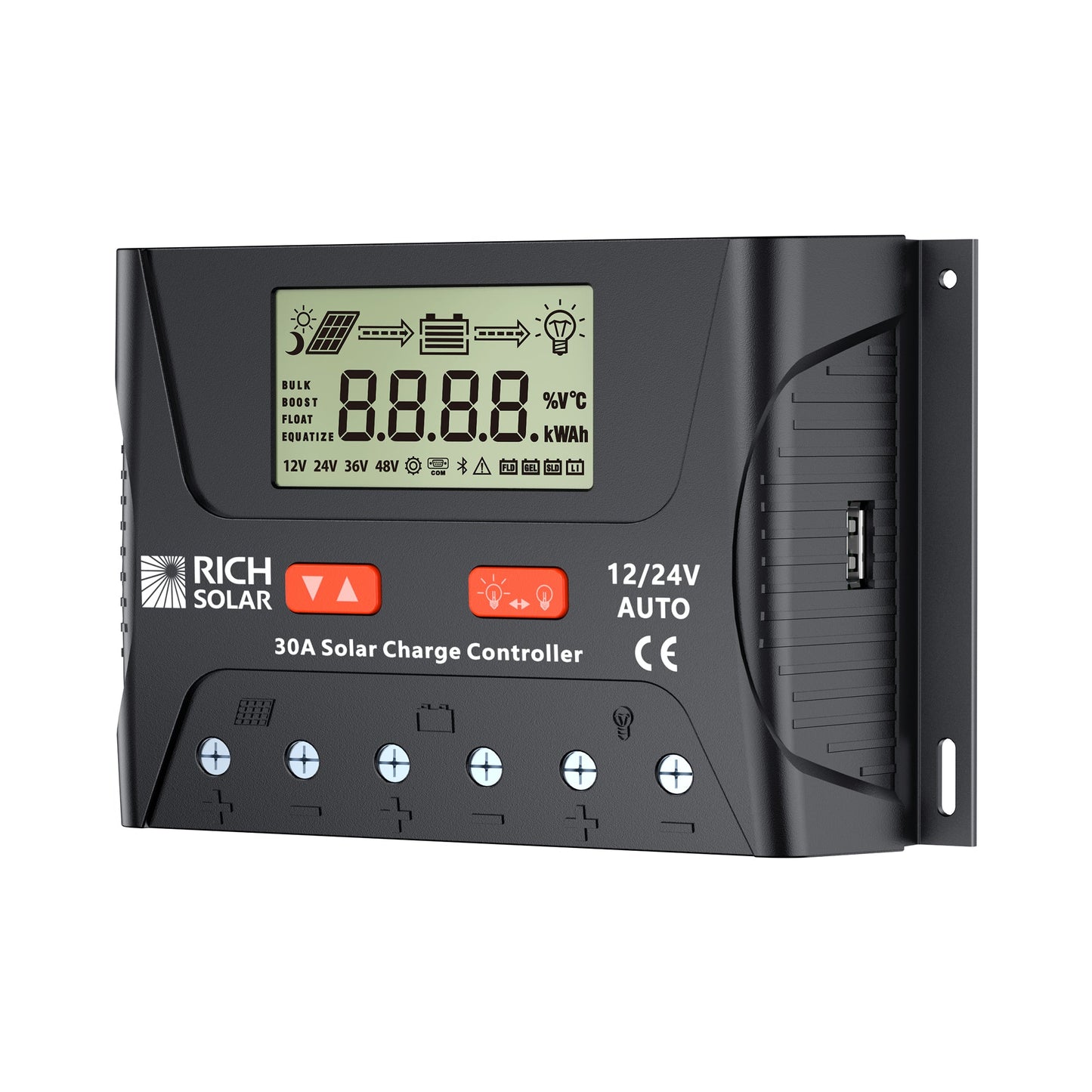 RICH SOLAR BRAVO LEGEND 30 30 Amp PWM Solar Charge Controller product image 5