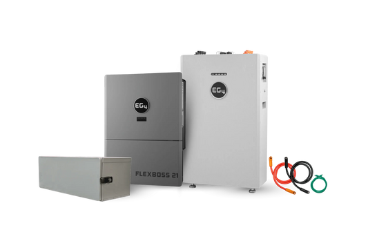 EG4 WallMount AW 16kWh + FlexBOSS21 Kit — complete kit product view