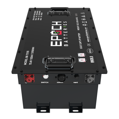 Epoch 70.4V (72V) 105Ah Golf Cart Battery Complete Kit - LiFePO4 - official product image 4
