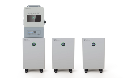 BigBattery NEXUS 42.9kWh + APEX-6.5K Kit — complete kit product view