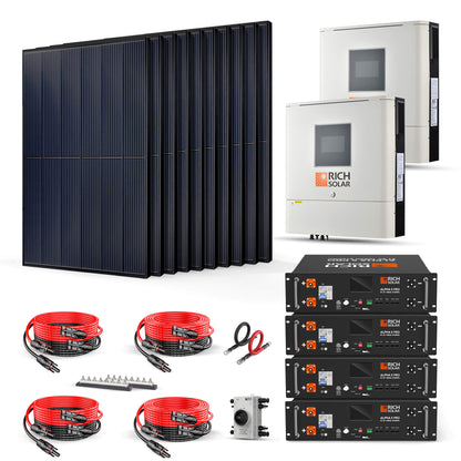 RICH SOLAR 4000W 48VDC-240VAC Solar Kit product image 1